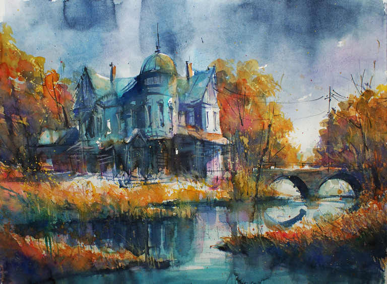 watercolor by carsten weiland